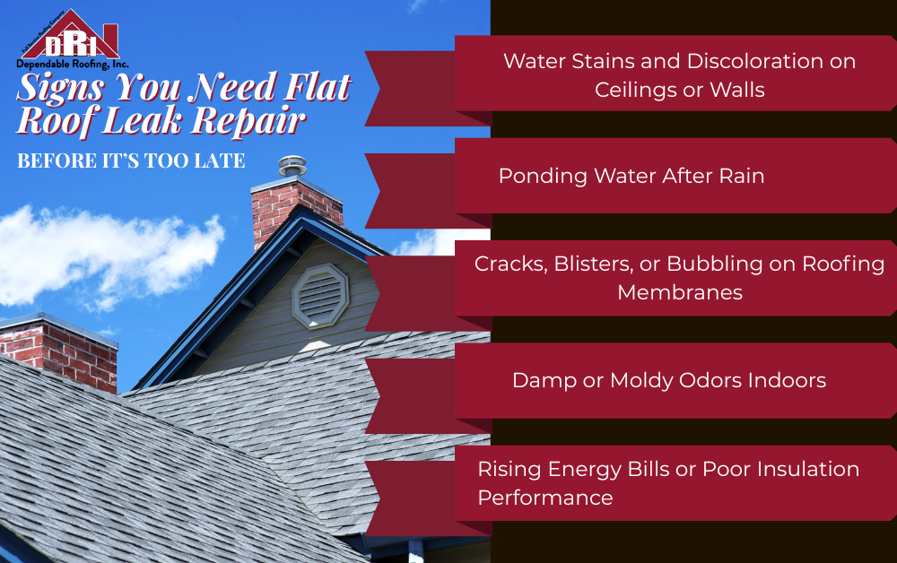 flat roof leak repair