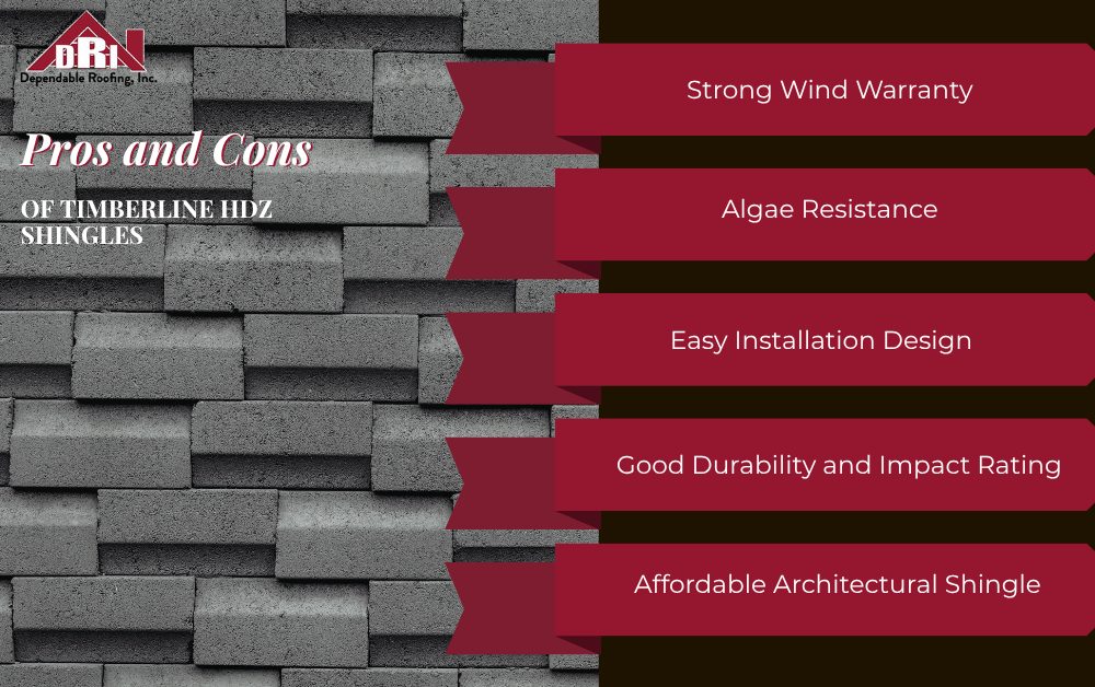 Timberline HDZ shingles